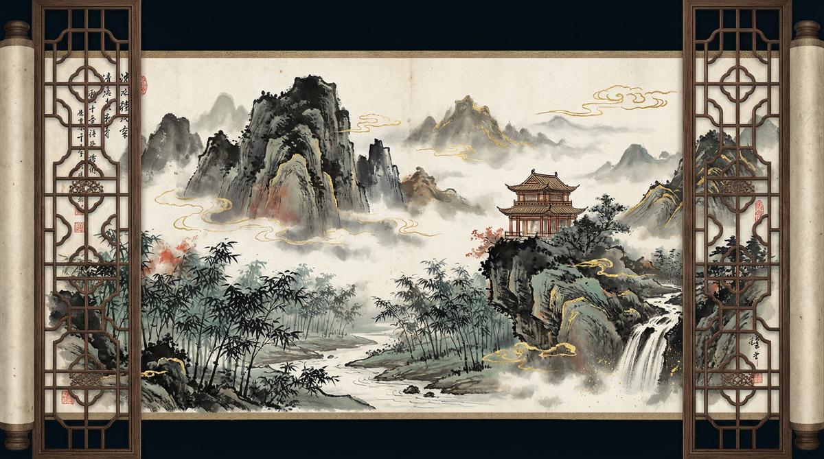 糖心Vlog水墨山水意境影像 - umtskry.cn