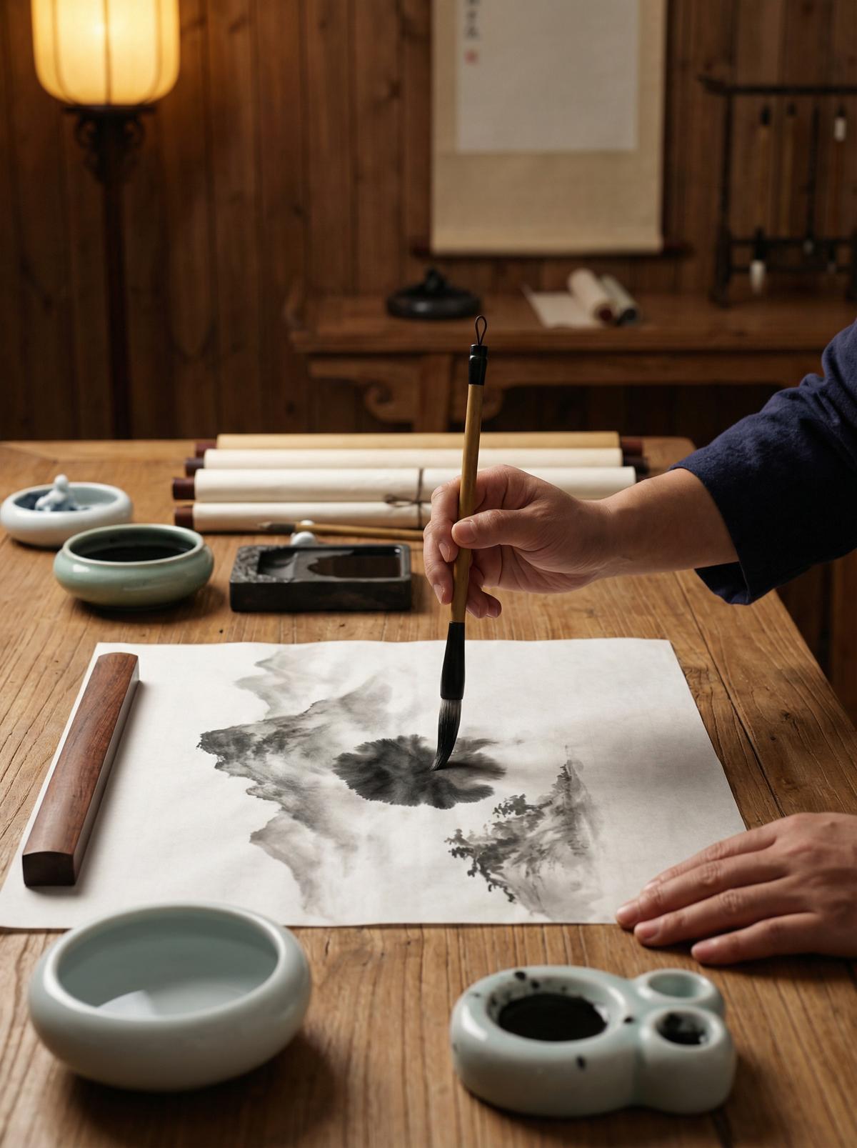 糖心Vlog 糖心Vlog：水墨雅集国画入门视频教程 - umtskry.cn